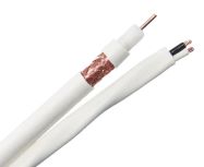 Coaxial Cable-MIG-195 Low Loss RF Cable, Solid BC Conductor, 95% TC Braiding, AL Foil Shield, 250ft, 500ft and 1000ft - Black