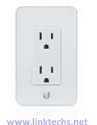 mFi-MPW-W_ InWall Manageable Outlet, White mFI