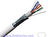 C5CMXT-107WH- CAT5E Bulk Cable - Shielded, (F/UTP), UV/LSZH Outdoor Jacket  - White