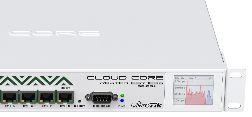 Bộ định tuyến Router Mikrotik CCR1036-8G-2S+ | Maitel