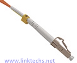 Fiber Optic Patch Cord, LC to LC, Multimode 62.5/125 OM1, Duplex