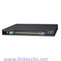 PLANET SGS-6340-20S4C4X is a Layer 3 Stackable Managed Gigabit Switch