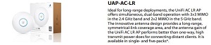 UAP-AC-LR-5 PACK_UniFi AP, AC Long Range (WORLD version)